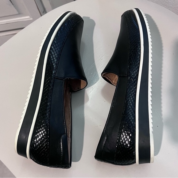 Naturalizer Beale Slip-on Sneakers Black Genuine Leather Women's 9M - Picture 6 of 9